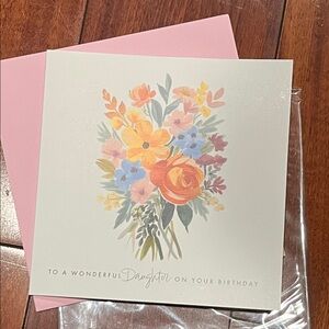Floral Birthday Card for Daughter must bundle